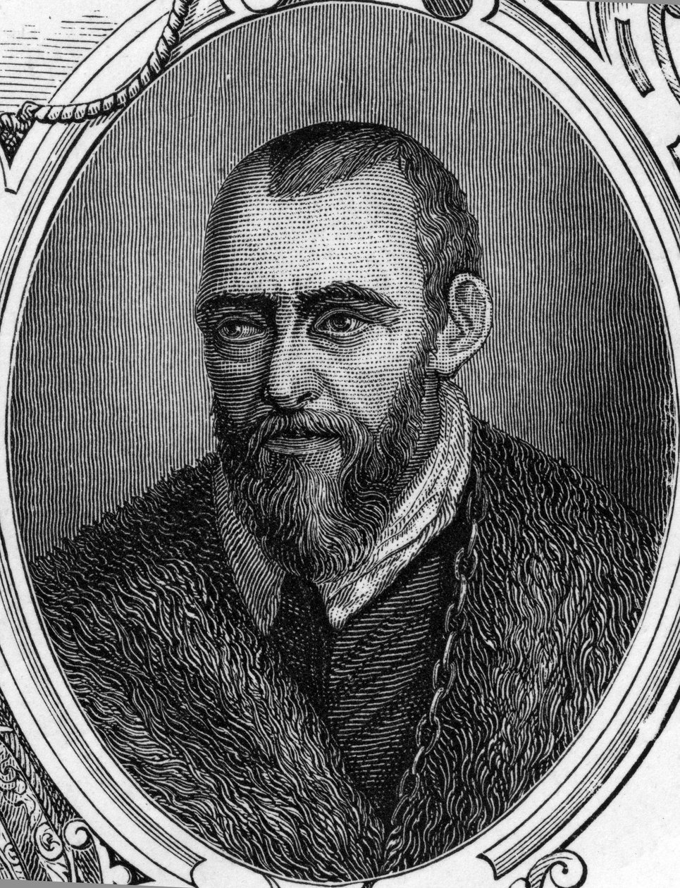 Porträtt av Jacopo Palma den yngre (The Young av Anonymous Anonymous