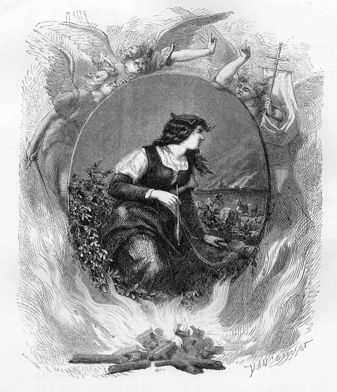 Porträtt av Jeanne d