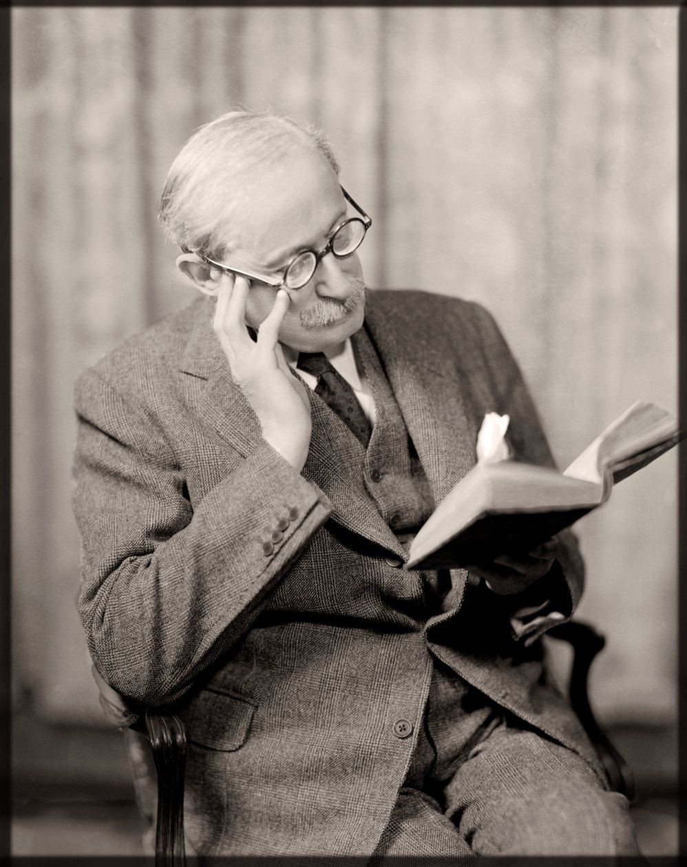 Porträtt av Leon Blum (1872-1950) som fransk politiker omkring 1940 av Anonymous Anonymous