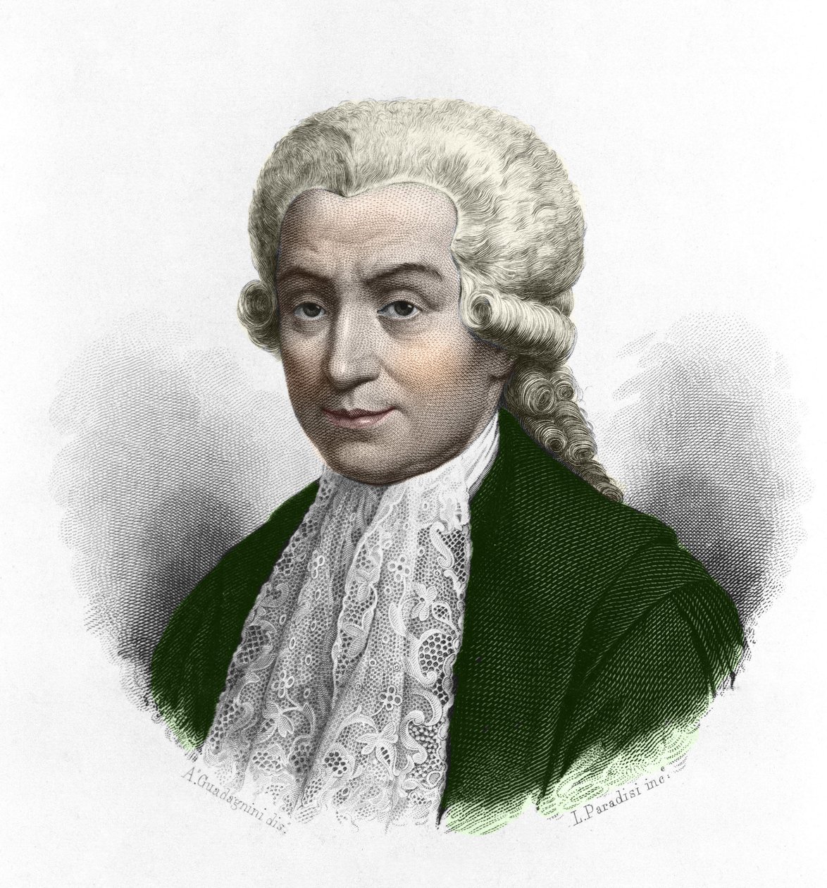 Porträtt av Luigi Galvani (1737-1798), italiensk fysiker och läkare. av Anonymous Anonymous