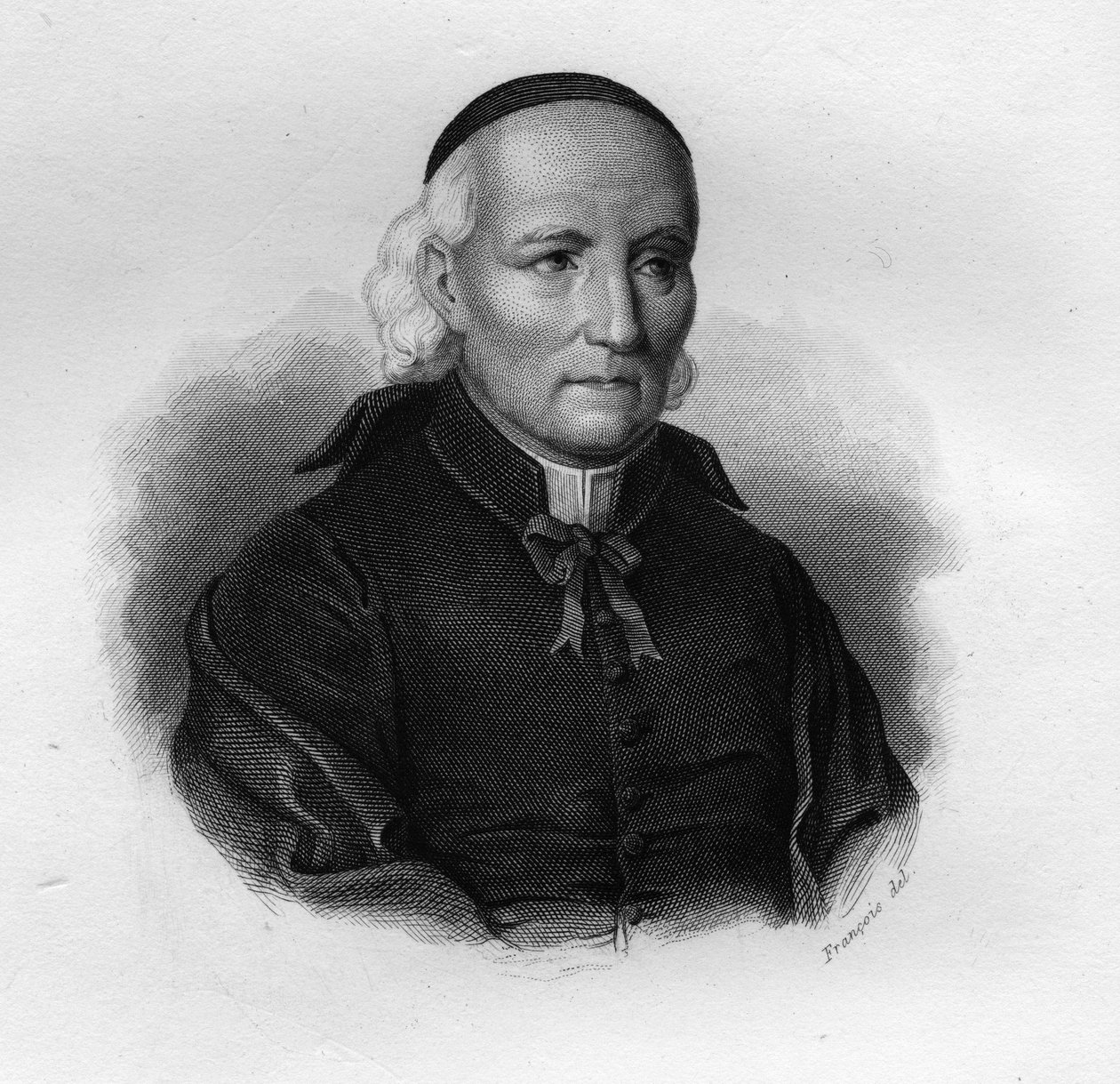 Porträtt av Nicola Sottile (1751-1832), Novara kanon I "" Porträtt och historia av användbara män: män och kvinnor i alla länder och av alla förhållanden, som har förvärvat rättigheter till mäns erkännande"" publicerat och propagerat av Societe Montyon och av Anonymous Anonymous