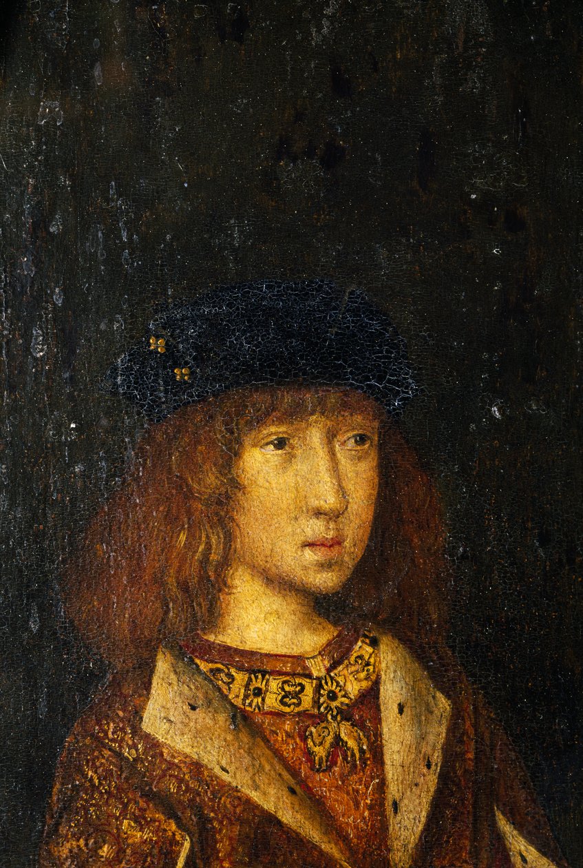 Porträtt av Filip I av Kastilien, känd som Den sköne, kunglig gemål av Kastilien och Leon av Anonymous Anonymous