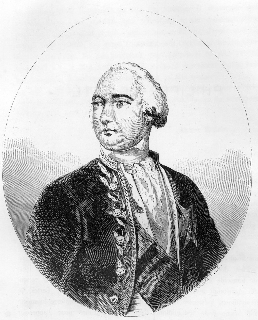 Porträtt av Philippe Egalite (1747-1793), Louis Philippe II Joseph d
