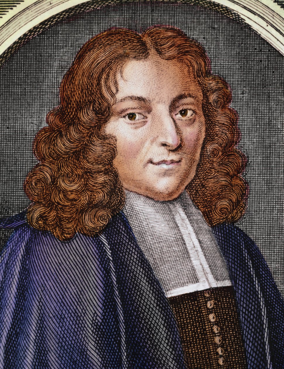 Porträtt av Pierre Bayle, fransk författare och filosof (gravyr) av Anonymous Anonymous