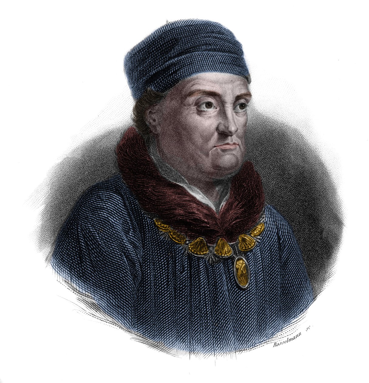 Porträtt av Rene d