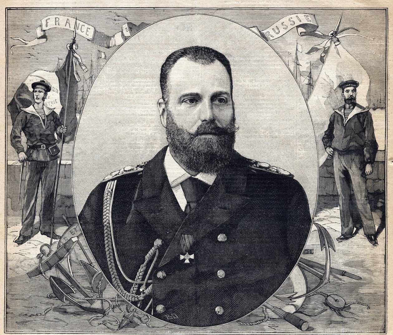 Porträtt av storhertigen Alexandrovich Romanov av Anonymous Anonymous
