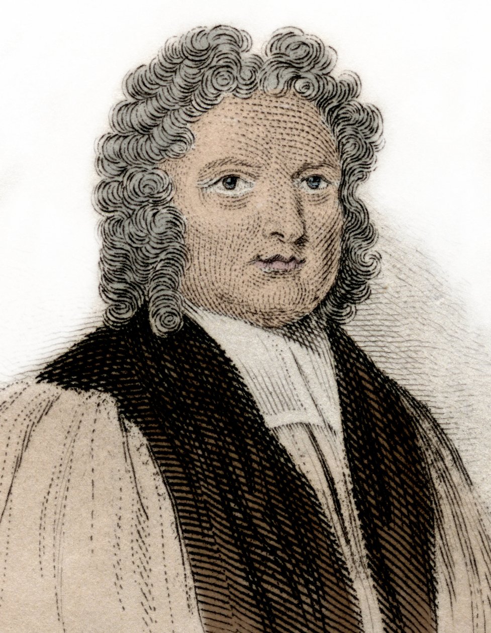 Porträtt av eveque av Rochester Francis Atterbury (1663-1732), bokstäver och politiker. Gravyr av 1800-talet. Milanese av Anonymous Anonymous