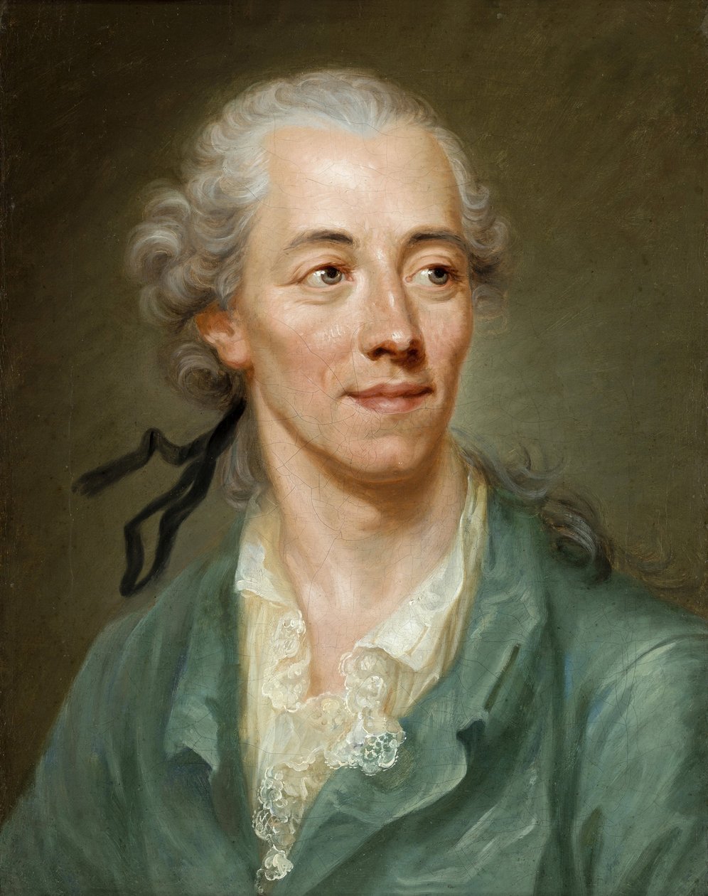Porträtt av poeten Johann Georg Jacobi (1740-1814) - anonym - Privat samling - Olja på duk - ca 1775 av Anonymous Anonymous