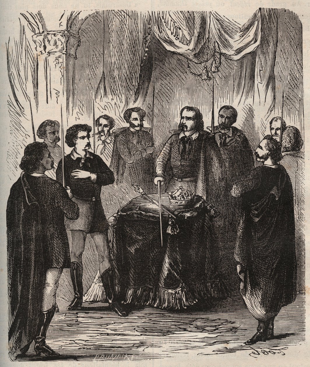Reception of an Illuminatus (hemligt sällskap) - Reception d