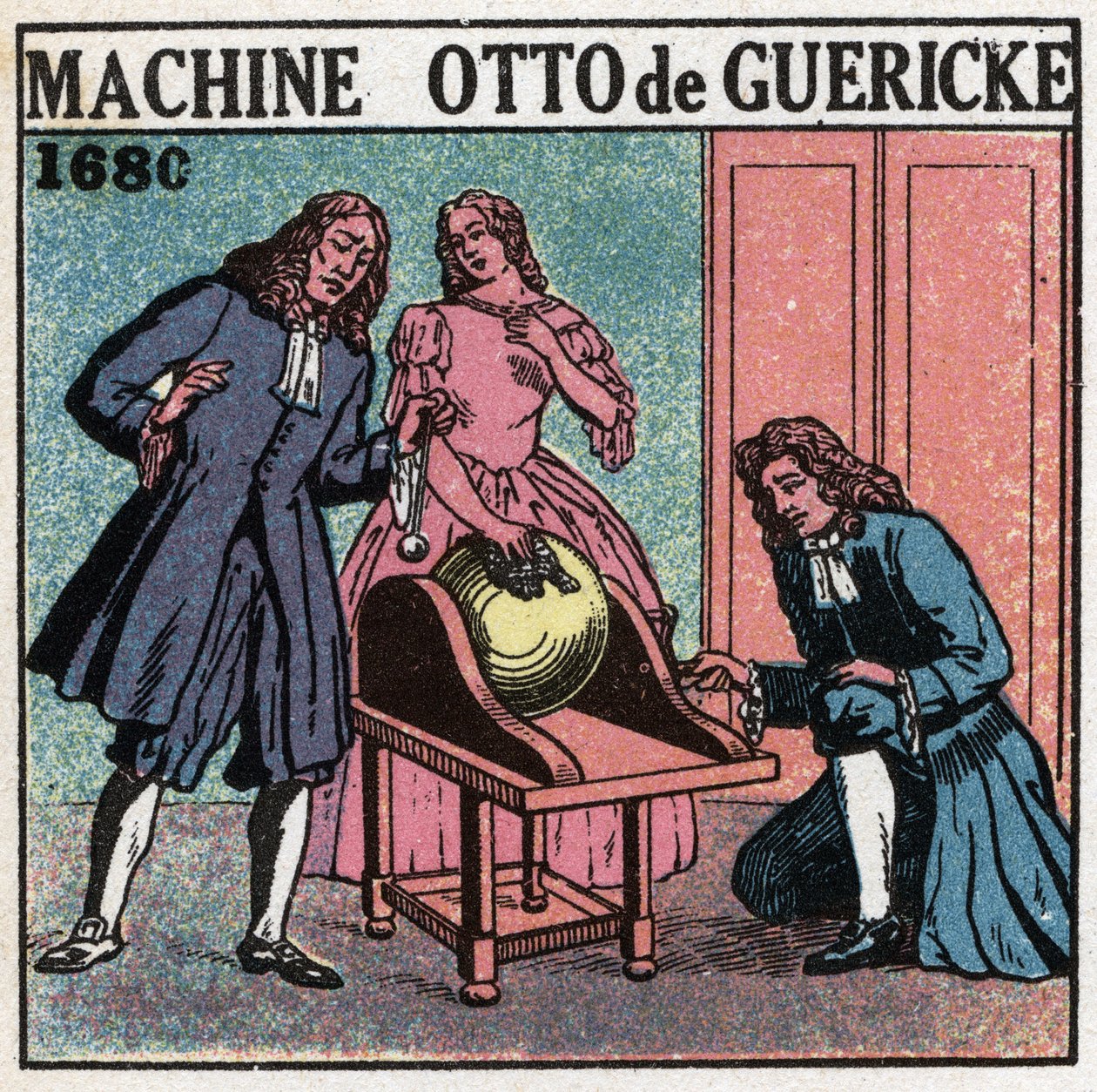 Statiska maskiner: maskinen av Otto von Guericke (Otto de Guericke av Anonymous Anonymous