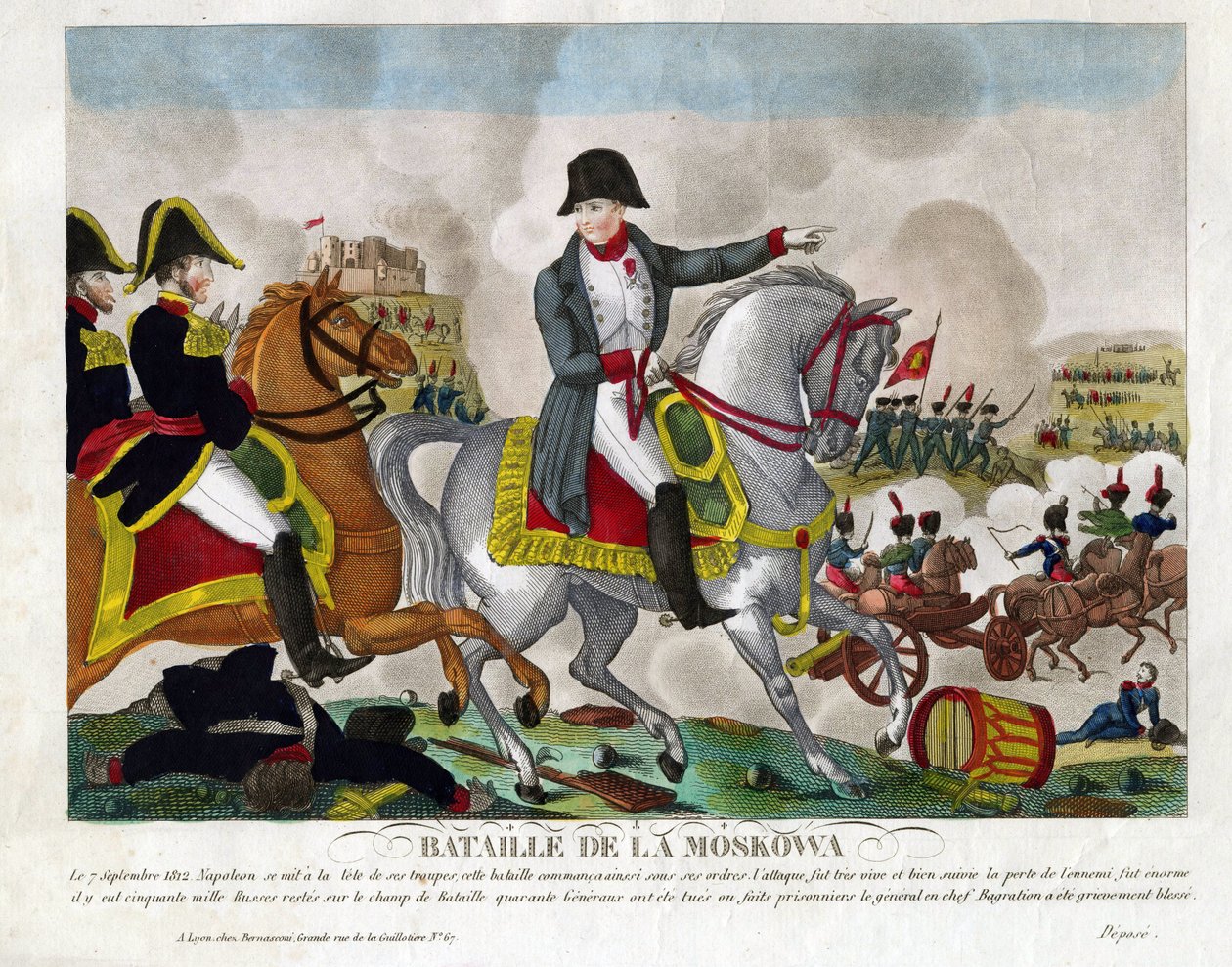 Slaget vid Borodino den 26 augusti av Anonymous Anonymous