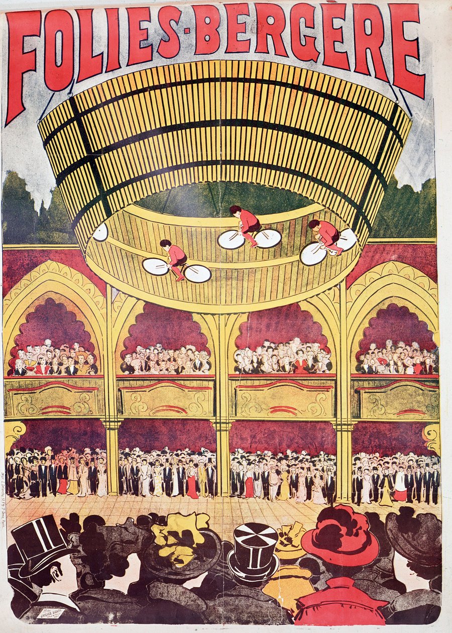 Folies-Bergere, kabarémusikhall av Anonymous Anonymous