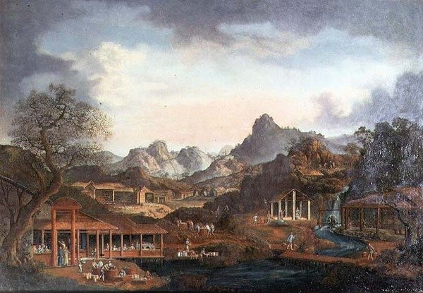 Berättelsen om porslin, c.1795 av Anonymous Anonymous