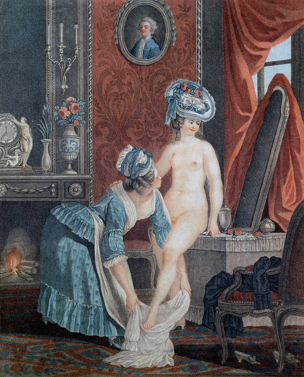 Toaletten av Louis Marin Bonnet (1736 - 1793). av Anonymous Anonymous
