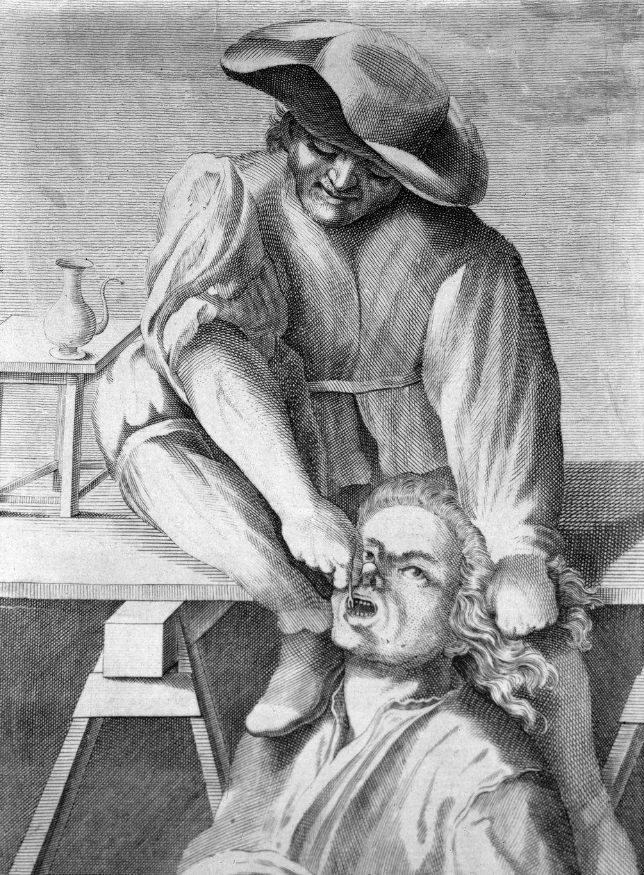 Tanddragaren (gravyr, 1700-tal) av Anonymous Anonymous