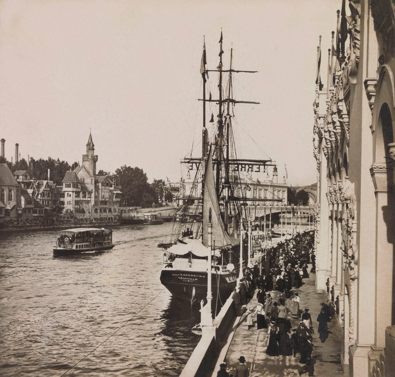 Universell utställning 1900 - Universell utställning 1900 i Paris: Gamla Paris - privat samling av Anonymous Anonymous