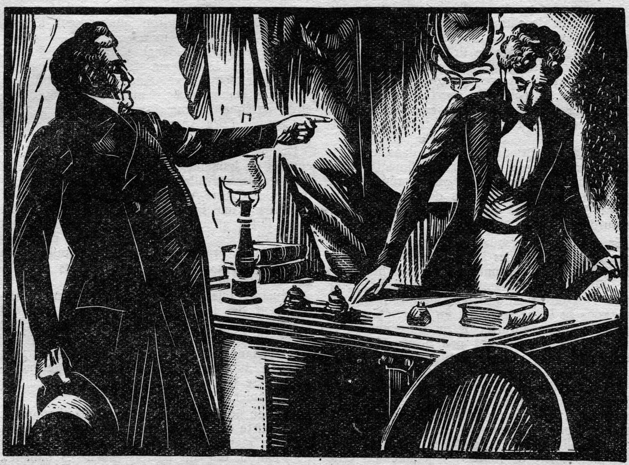 Olika fakta: arresteringen och rättegången i Herault-domstolen mot Edmond Couty Lappommerais, mördare genom att förgifta flera av sina älskarinnor, 1863. Illustration hämtad från "" Le petit journal illustrious"" 1931 av Anonymous Anonymous