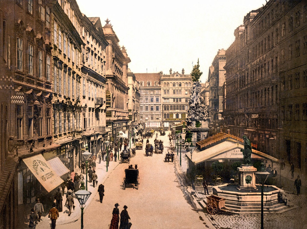 Wien 1901. Diket. fotokromisk av Anonymous Anonymous