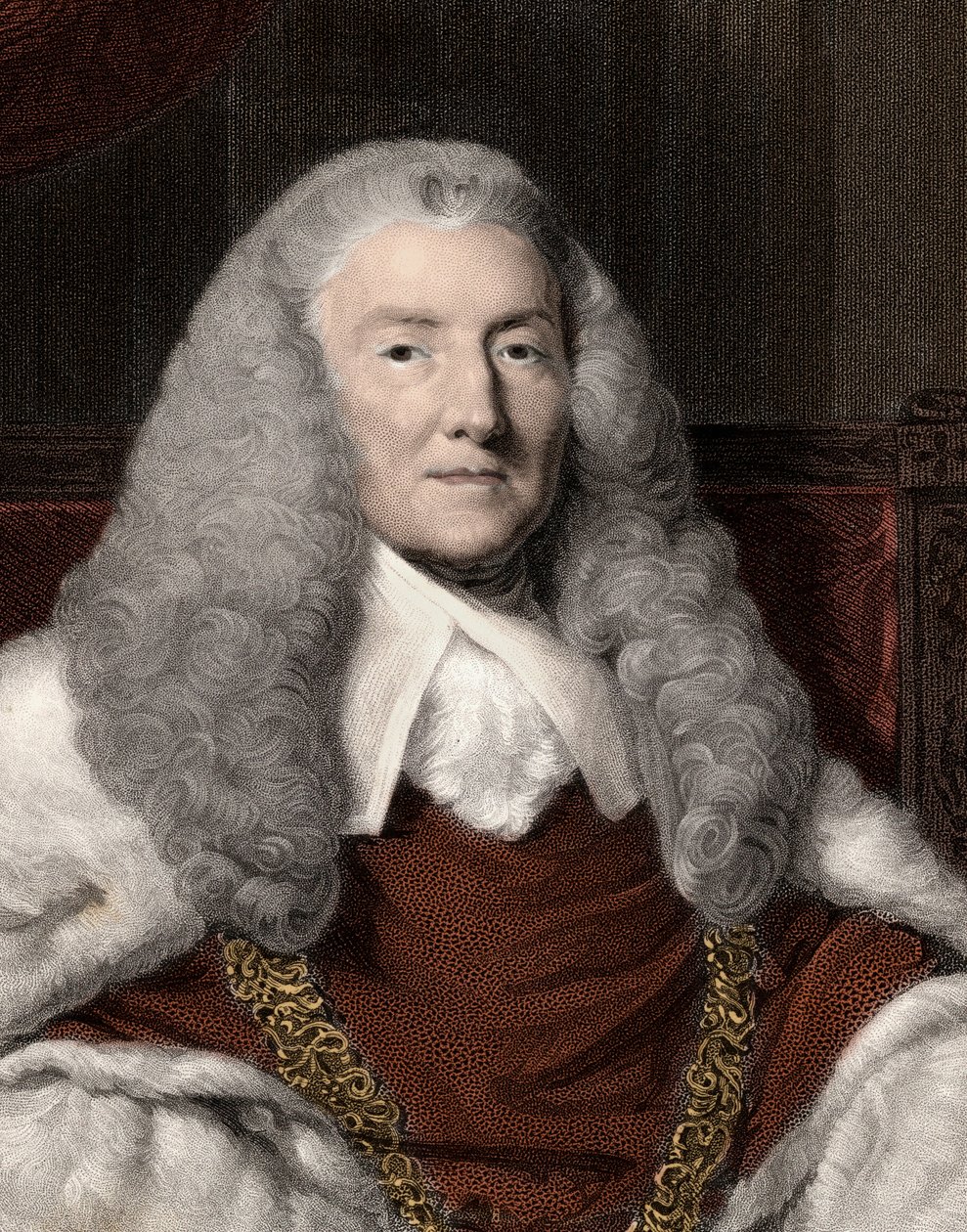 William Murray 1st Earl of Mansfield (1705-1793), Barrister, brittisk politiker och domare - William Murray 1st Earl of Mansfield av Anonymous Anonymous