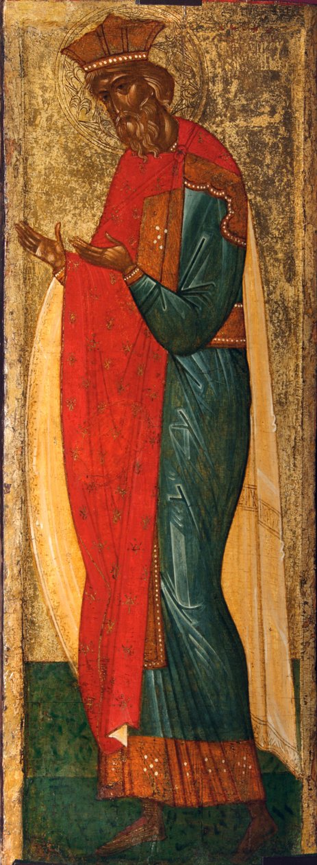 Saint Vladimir av Kiev, tidigt 1400-tal. av Anonymous Russian icon painter