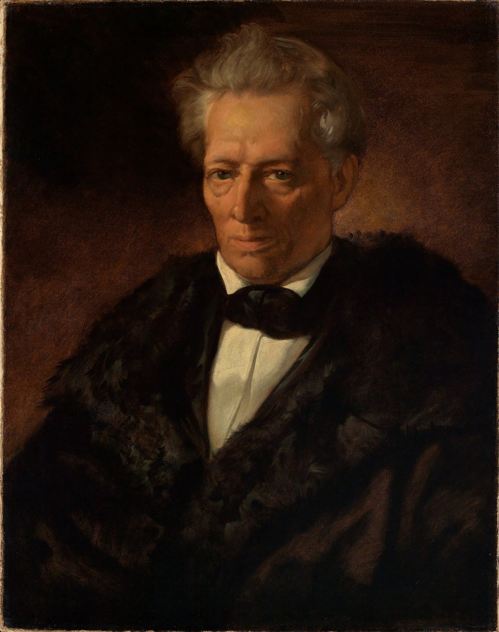 Porträtt av professor Karl Theodor Welcker av Anselm Feuerbach