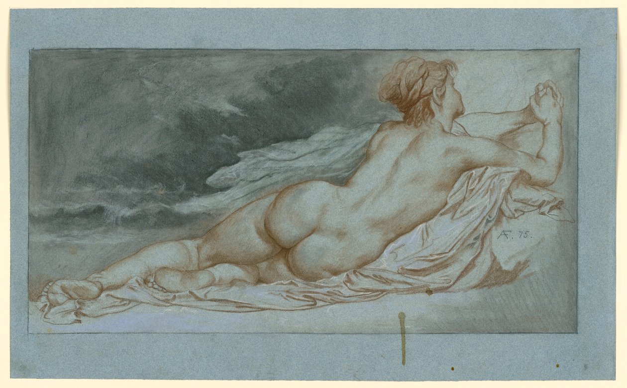 Den liggande okeaniden av Anselm Feuerbach