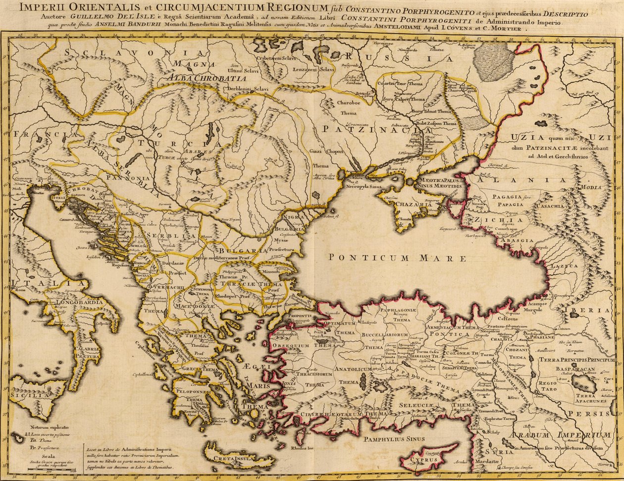 Imperii Orientalis et Circumjacentium Regionum, sub Constantino Porphyrogenito et ejus praedecessoribus descriptio av Anselmo Maria Banduri