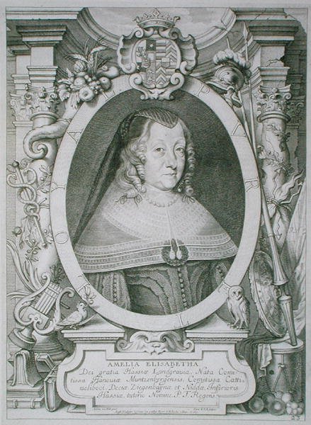 Amalie Elisabeth av Hanau-Muntzenberg (1602-51) från 