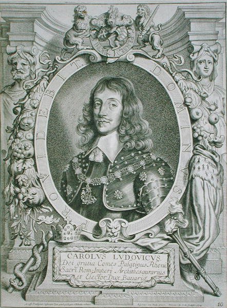 Charles Louis (1617-80) Kurfurst av Palatine, från 