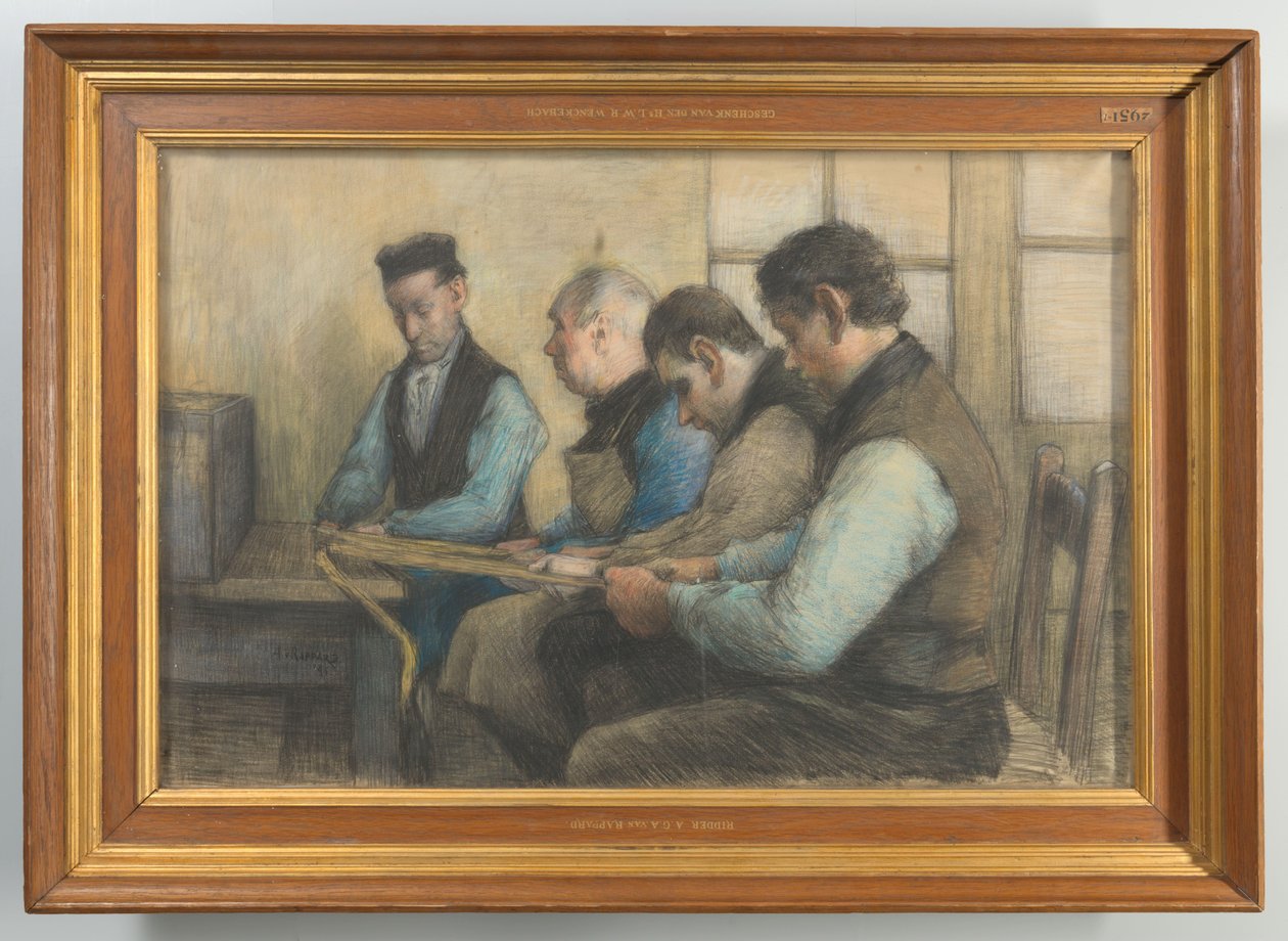 Blindmattvävare av Anthon Gerhard Alexander van Rappard
