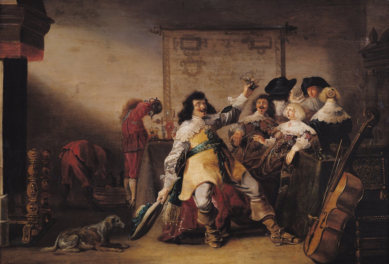 Merry Company av Anthonie Palamedesz