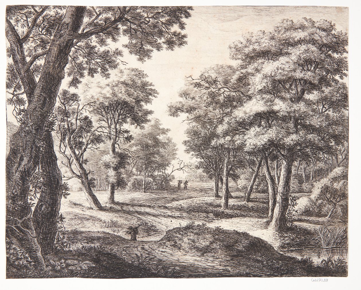 Skovvej av Anthonie Waterloo