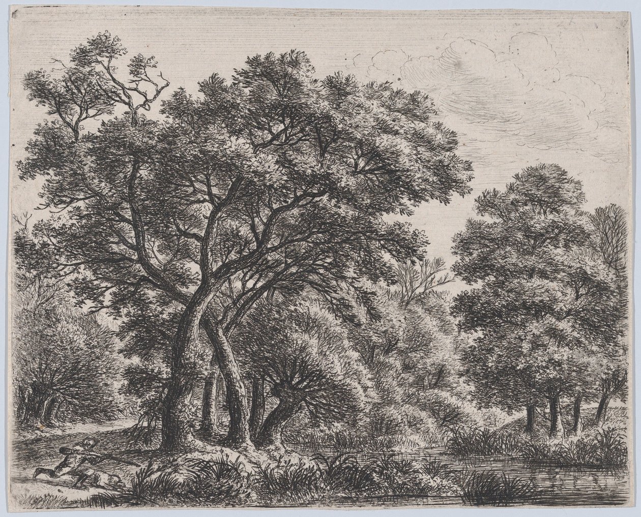 Ankjägaren, 1600-talet. av Anthonie Waterloo