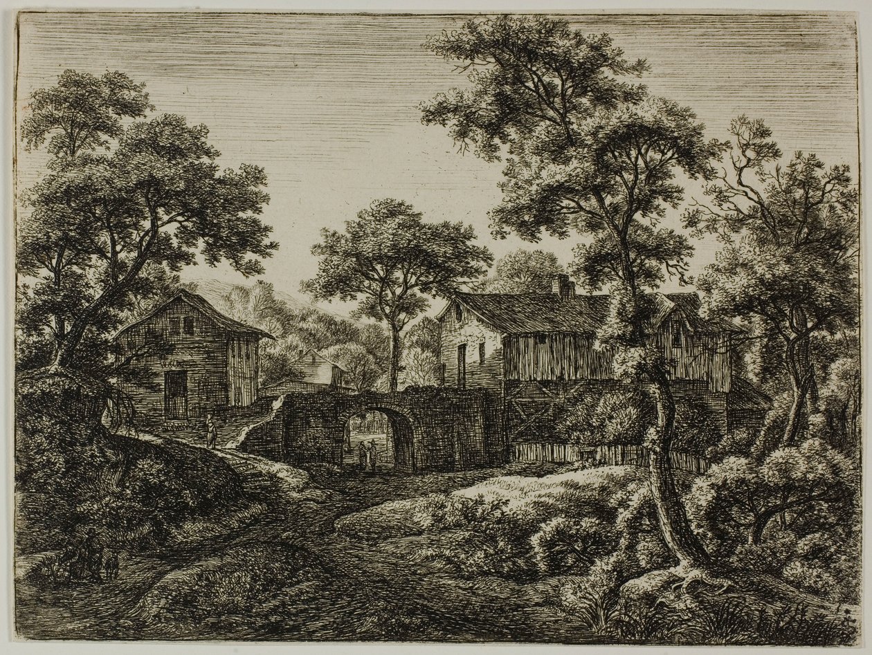 Den stora porten av Anthonie Waterloo