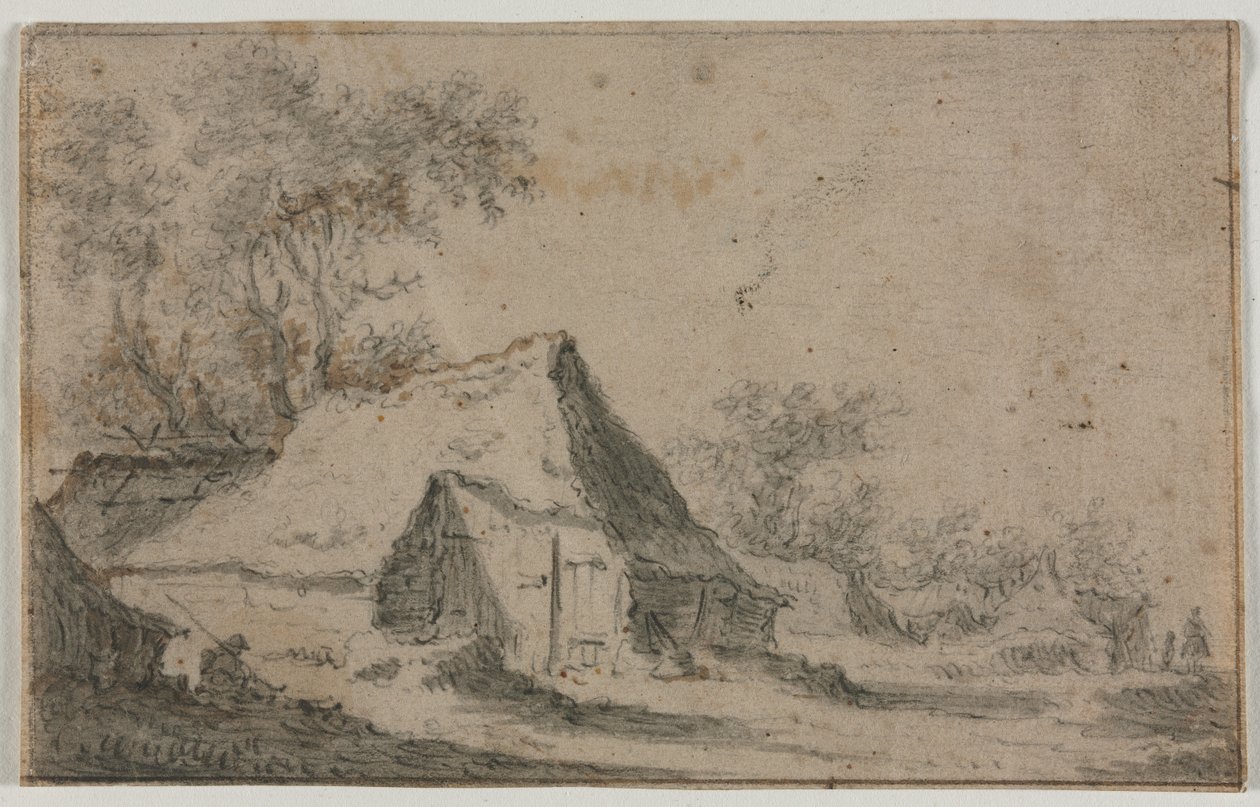 The Little Hamlet, andra eller tredje kvartalet 1600-talet. av Anthonie Waterloo