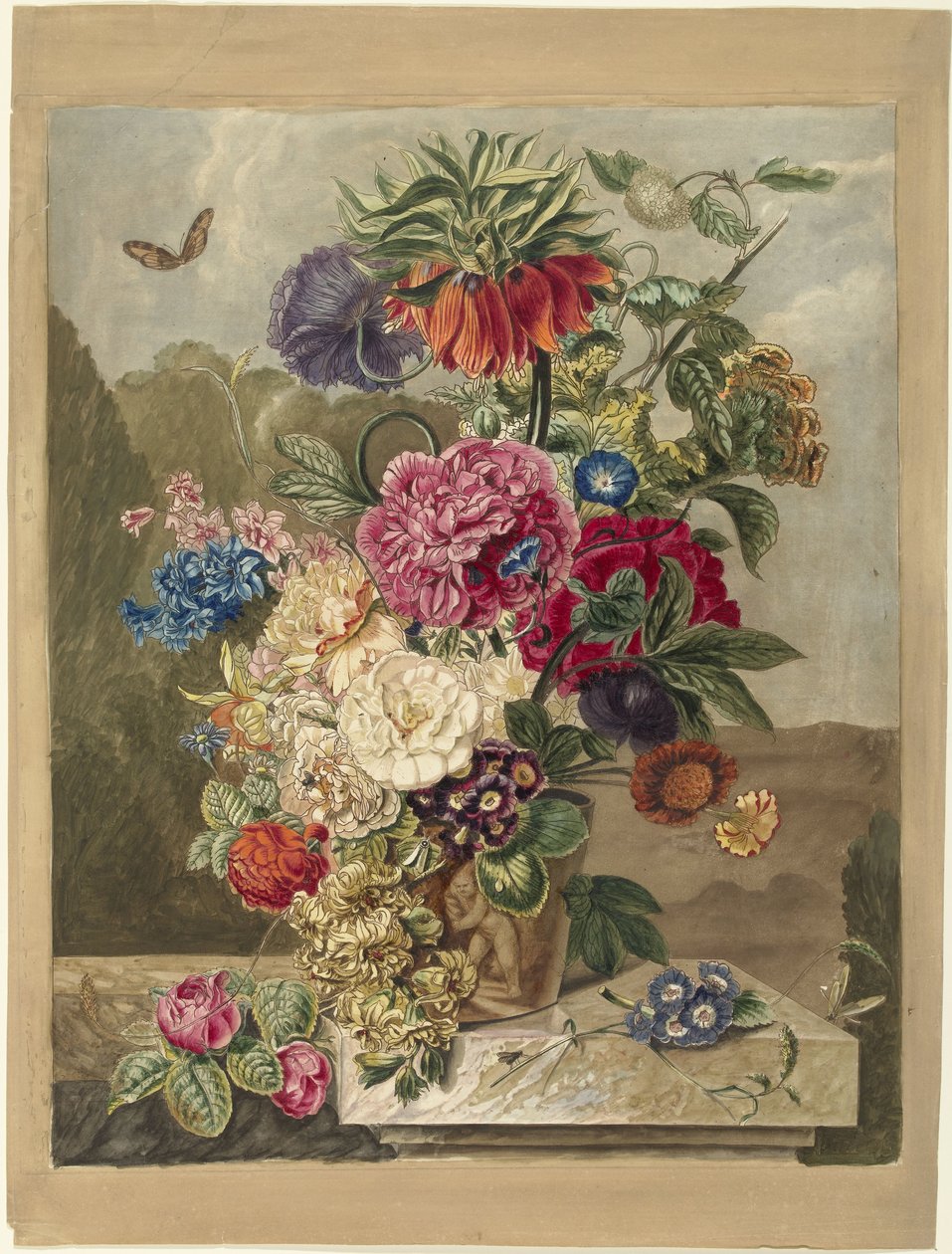 blomsterarrangemang av Anthonie van den Bos