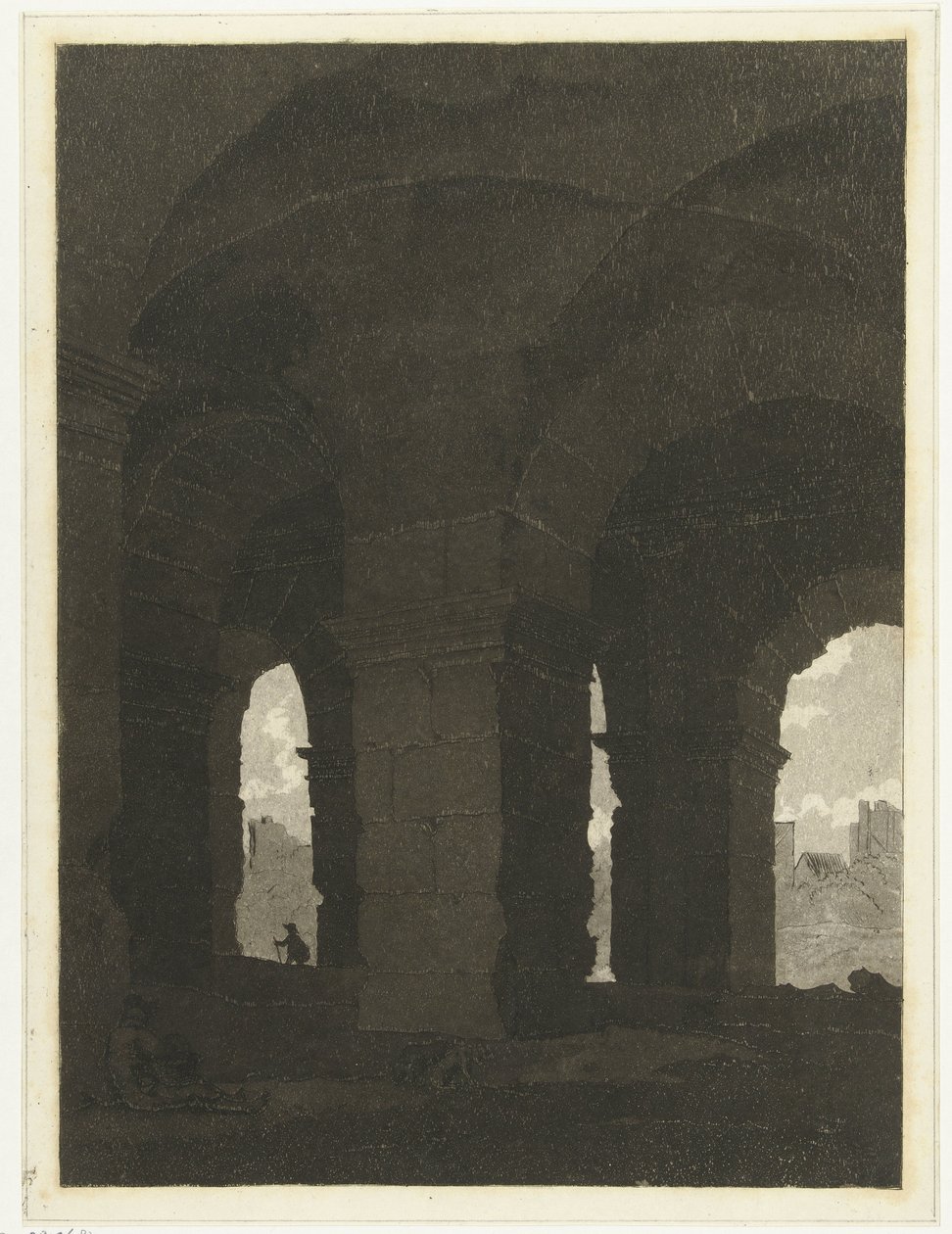 Under Colosseums valv av Anthonie van den Bos