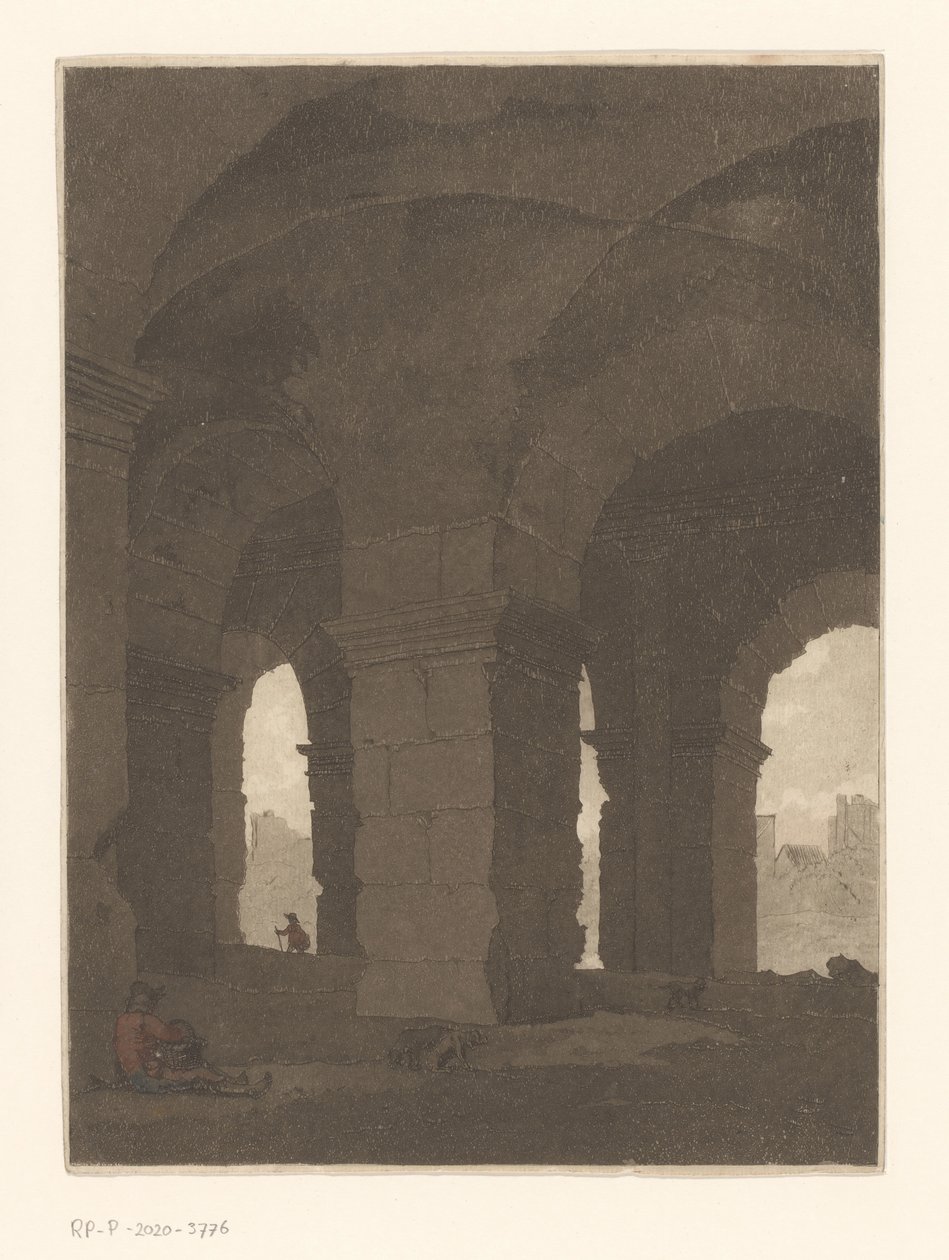 Under Colosseums valv av Anthonie van den Bos
