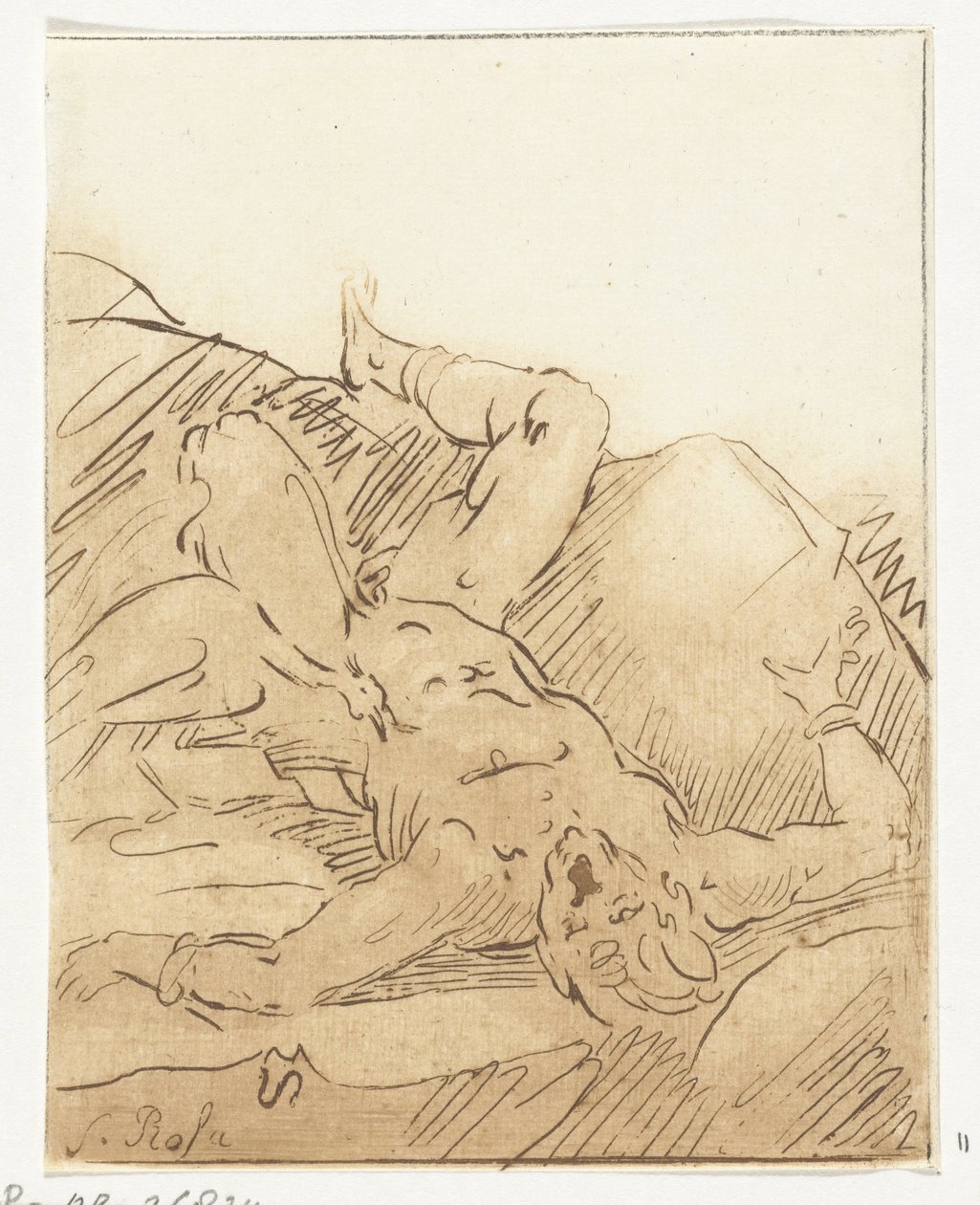 Prometheus kedjad av Anthonie van den Bos