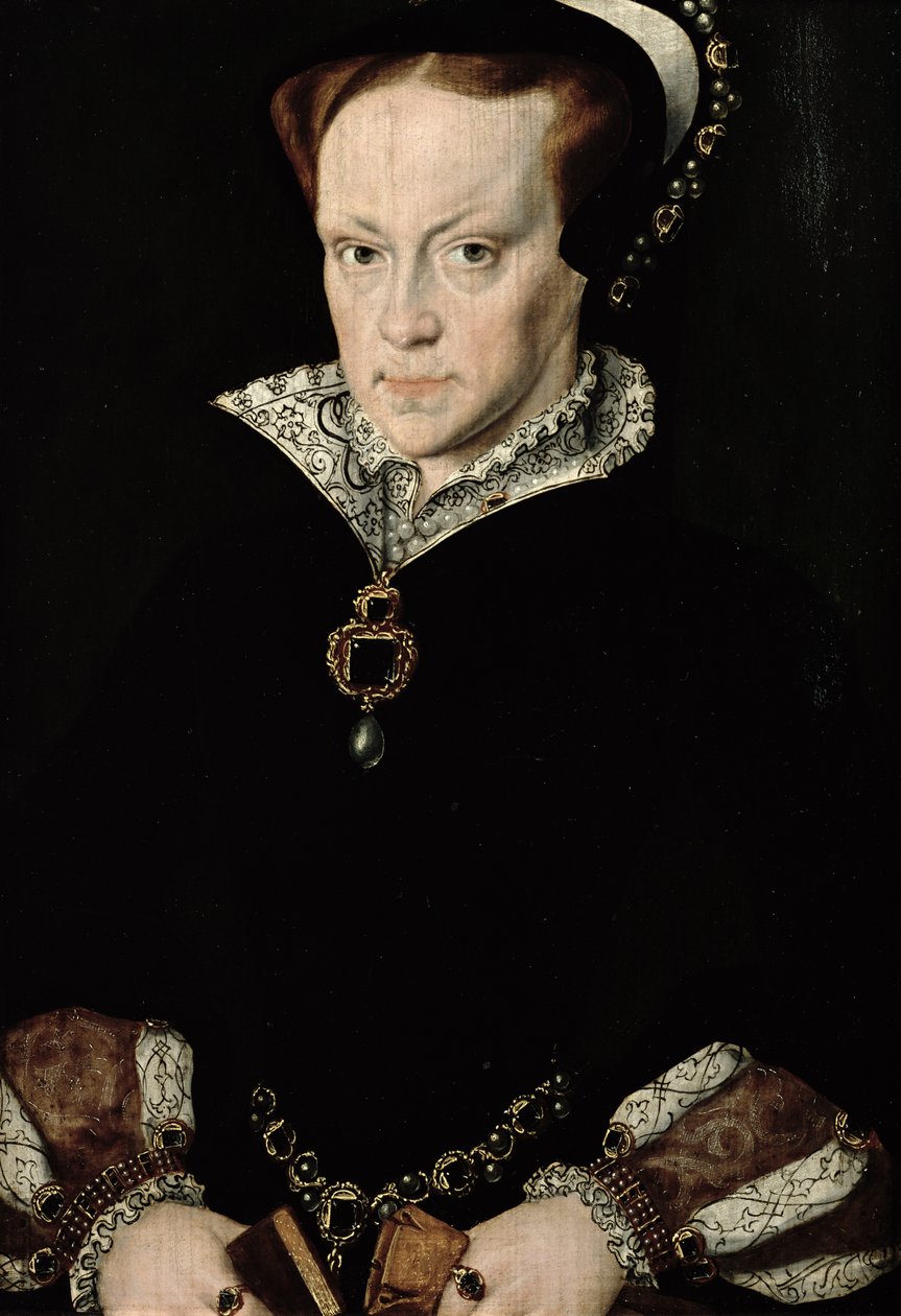 Drottning Mary I (1516-58) av England av Anthonis van Dashorst Mor
