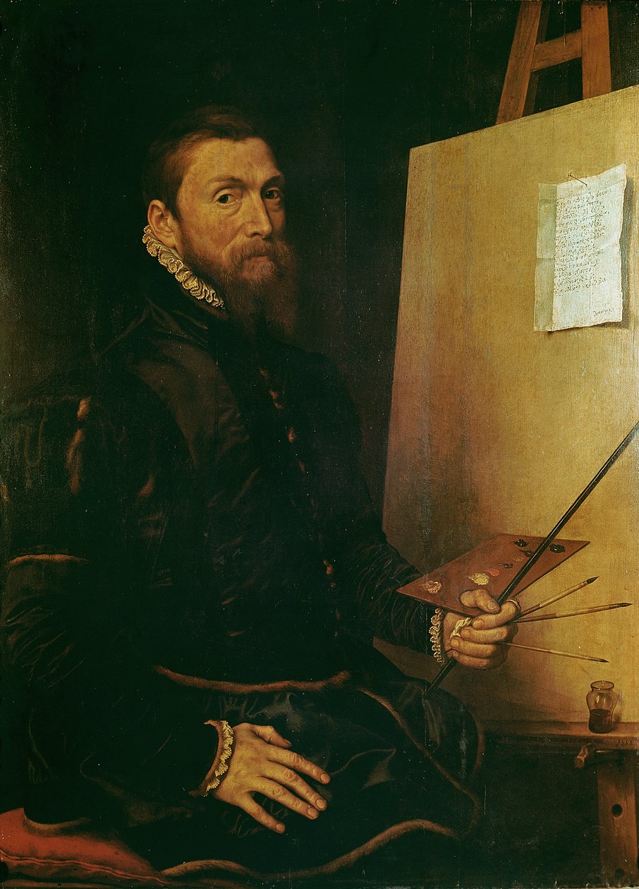 Självporträtt av Anthonis van Dashorst Mor