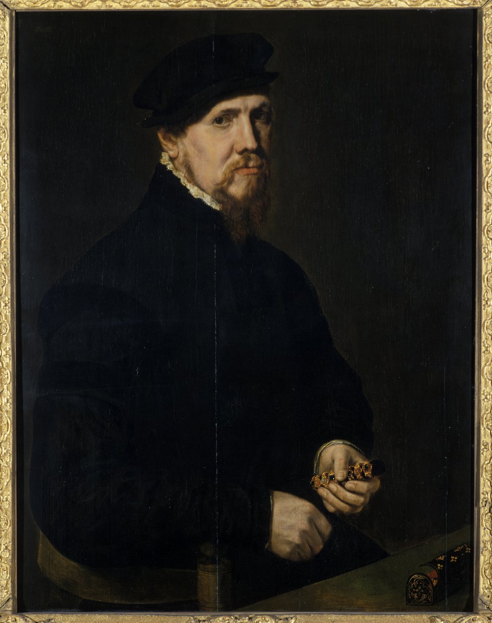 Juveleraren, 1549 av Anthonis Mor