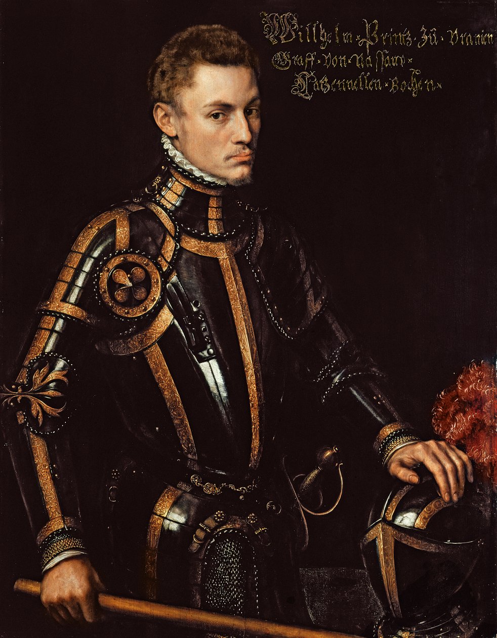 William I (1533-84) The Silent, Prince of Orange, c.1552  av Anthonis Mor
