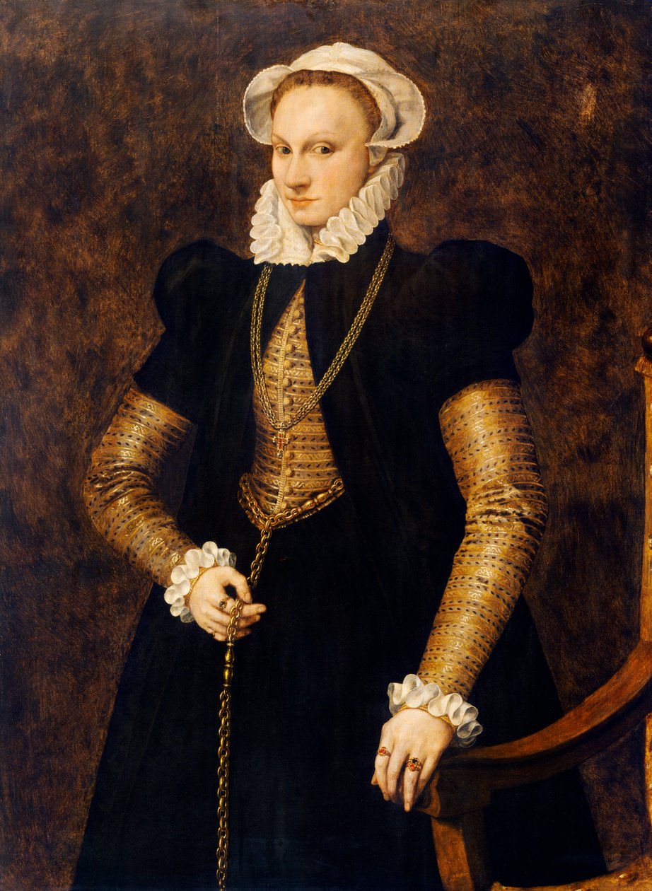 Mary Beaton (olja på duk) av Anthonis Mor van Dashorst