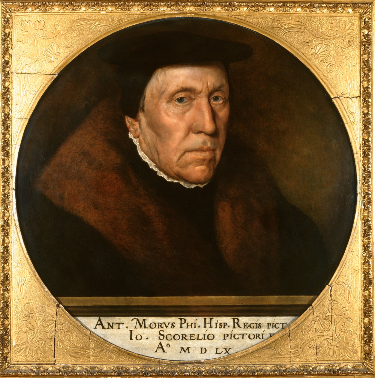 Jan van Scorel (1495-1562) 1560 (olja på panel) av Anthonis van Dashorst Mor
