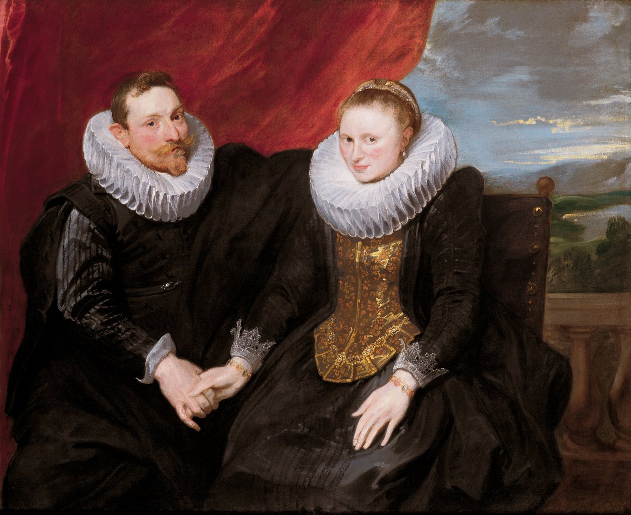 Ett gift par av Anthony van Dyck