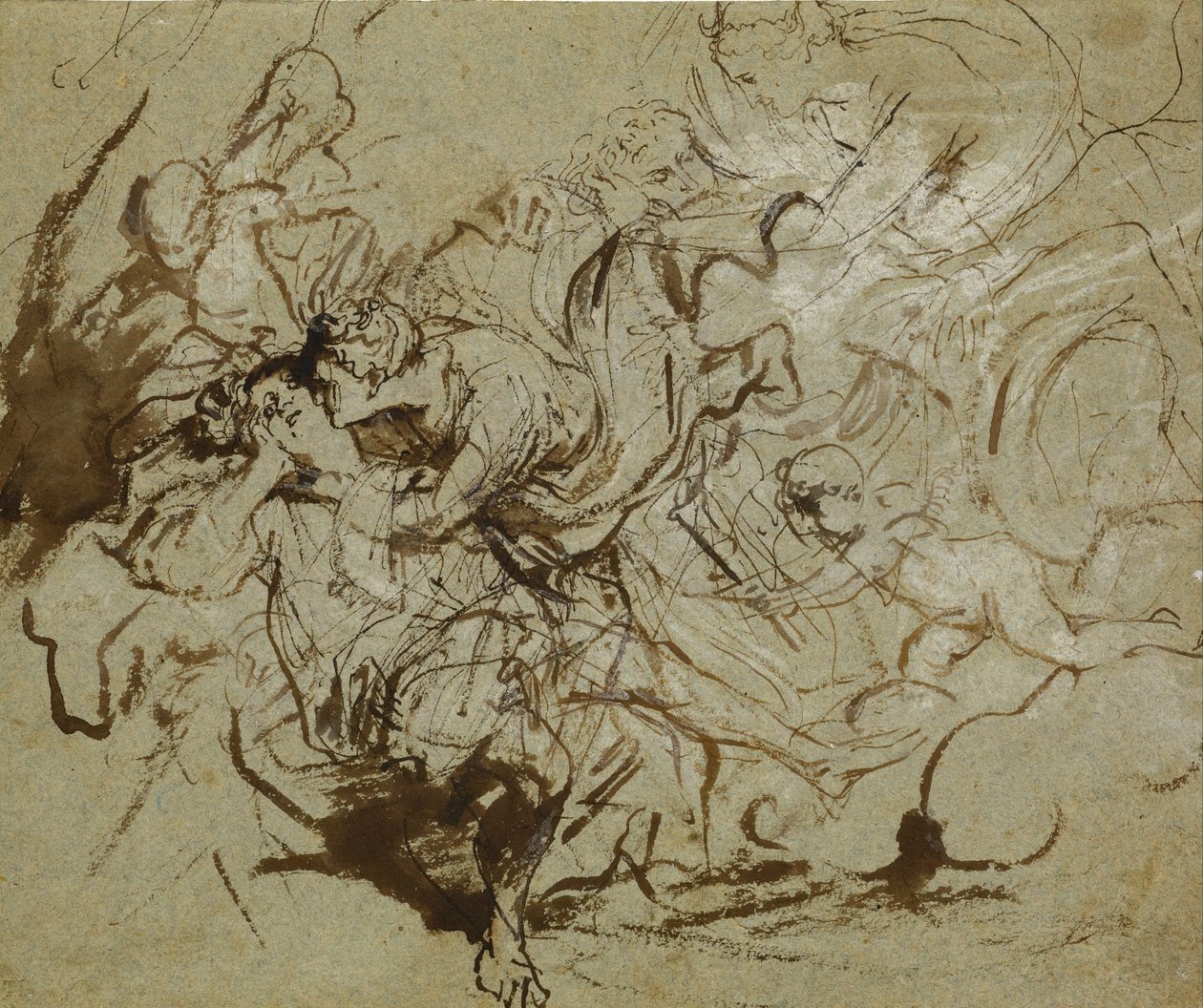 Diana och Endymion av Anthony van Dyck
