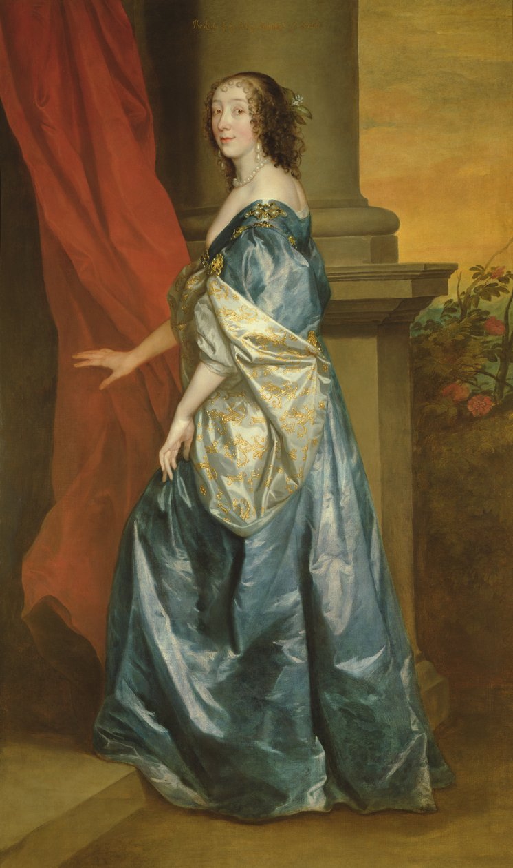 Lucy Percy, Countess wa Carlisle (1599-1660) c.1637 swed av Anthony van Dyck