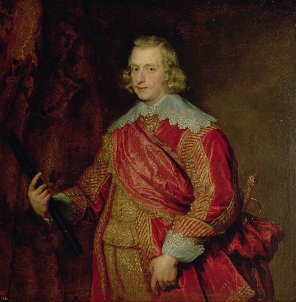 Porträtt av kardinal-Infante Ferdinand av Österrike, ca 1634 av Anthony van Dyck
