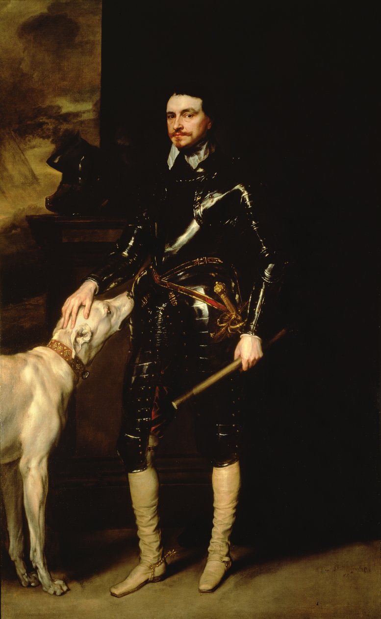 Thomas Wentworth, 1. jarl af Strafford (1593-1641) 1633-6 sverige av Anthony van Dyck